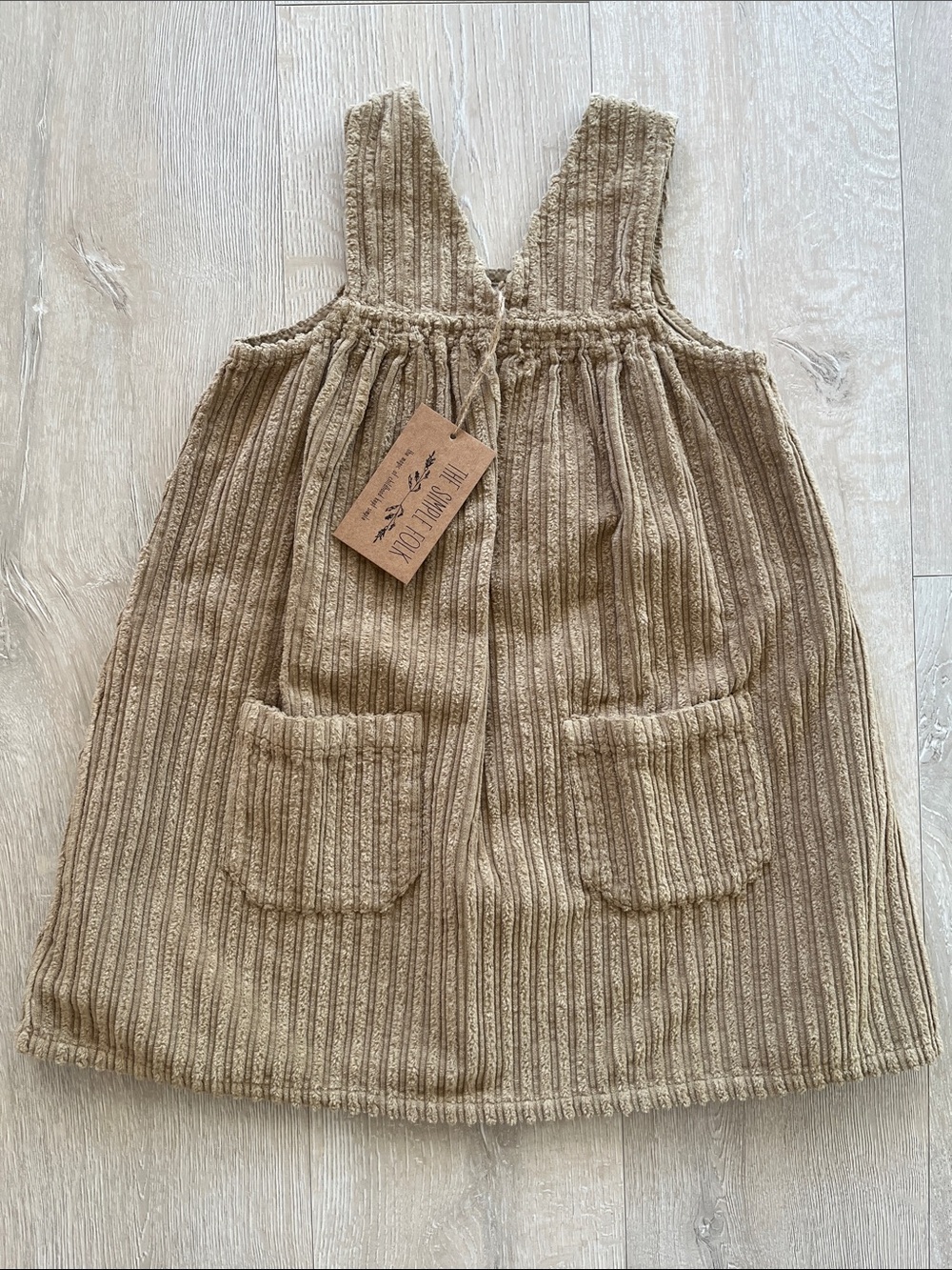 The Simple Folk Corduroy dress sz 3/4 NWT
